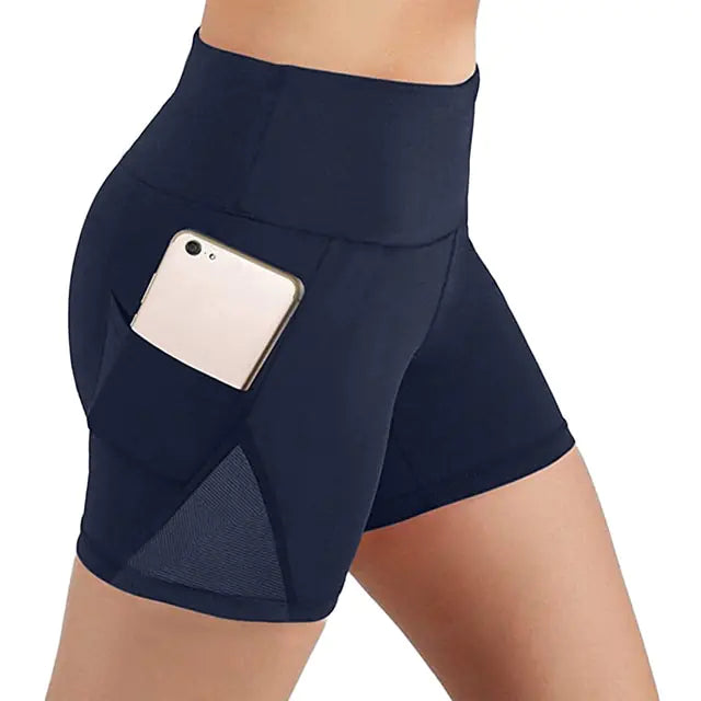 Schnelltrocknende Yoga-Shorts für Damen