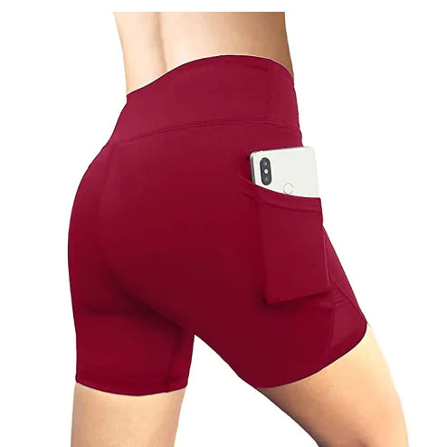 Schnelltrocknende Yoga-Shorts für Damen